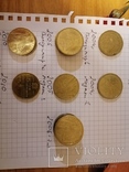 Лот монет одна гривна 104шт. разных годов от 2001.см.описание, фото №4