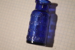Медицинский флакон синий, фото №8