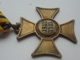 Австро-венгрия офицерский  Балканский Крест 1912-13 гг, фото №3