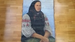 Портрет жiнки. Автор: Жуган Ю.Т. 1963 р.,холст,масло., фото №2