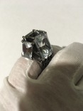 Кольцо с кристалом, фото №5