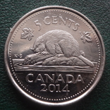 5  центов  2014  Канада   (Й.2.42)~, фото №2