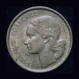 Франция 20 франков 1951 В Unc, фото №3