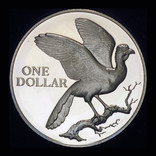 Тринидад и Тобаго 1 доллаар 1975 пруф, фото №2