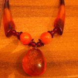 Ожерелье из бакелита под янтарь, фото №2