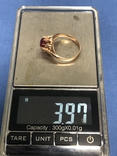 Золотое кольцо 583пр. 3.97гр, фото №8