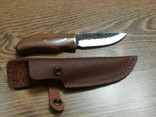Охотничий нож Herbertz ALSI 420 + кожаные ножны   Реплика, фото №2