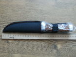 Охотничий нож Lichangda A0019 26,5 см с чехлом, фото №4