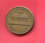 США 1 цент 1961 ,,D,,, фото №3