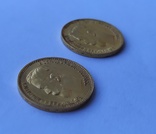 Две золотых монеты Николая ll. 5 рублей 1898 , 1899, фото №6