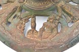 Богатая чугунная подставка для ёлки, до 1914 г., Германия, фото №9