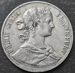 1 Талер 1860 р. Франкфурт Серебро, фото №10