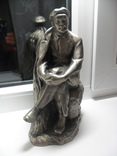 Статуэтка Ленин сидящий на пне, фото №2