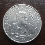 500  лир 1989  Италия  Кампанелла  серебро редкая  (А.6.8)~, фото №2