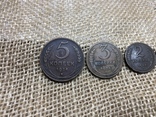 Монети 5,3,2,1 1924 года, фото №3