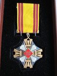 Орден Великого Князя Литовского Гядиминаса 5-й ст. (Серебро) с документом и коробкой, фото №9