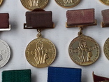 Комплект медалей ВСХВ-ВДНХ СССР, фото №8