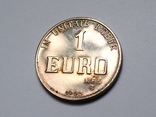 1 евро серебро Италии Болонья 1965 - тираж - 3500, фото №2