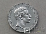 3 марки 1911 А. Вільгельм ІІ. Прусія., фото №2