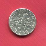 США 10 центов (дайм) 1962 ,,D,,, фото №2