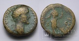 Антонін Пій (138-161р.), дупондій, м.Рим, 156-157р. - Providentia, фото №2