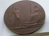 Медаль в память 200-летия Горного ведомства, бронза, фото №5