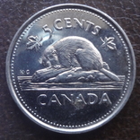 5  центов  2002   Канада  50 лет правления  (А.7.31)~, фото №2