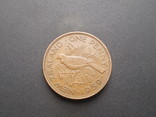 Новая Зеландия 1 пенни, 1959, фото №2