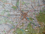Карта генштаба. Симферополь. 1986 год. (12-05-С), фото №5