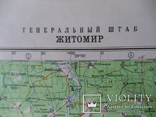 Карта Генштаба. Житомир. 1984 год. (12-05-С), фото №3
