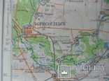 Карта Генштаба. Балашов ( Россия ). 1986 год. (12-05-С), фото №6