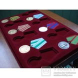 Планшет на 12 медалей СССР + прозрачный футляр MM-Schulz Польша, фото №4