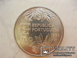 200 эскудо 1995 Португалия — Путешествие на Молуккские острова в 1512 году, фото №3