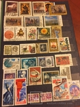 Альбом марок времён союза от раннего до 1991г. 400шт.+-, фото №13
