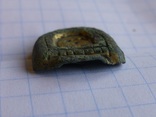 Часть пряжки с остатками позолоты, 7 век.н.э., фото №3