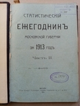 Статистический ежегодник Московской Губернии за 1913 год., фото №2