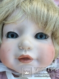 Фарфоровая кукла. 55 см, фото №2