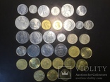 34 разных монет Италия, фото №3