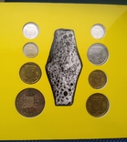 Річний набір обігових монет НБУ 1996 рік , Годовой набор обиходных монет НБУ 1996 год, фото №5
