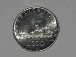 500 лир серебро  близкое к отличному  №1, фото №6