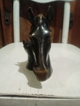 Голова лошади бронза, фото №8