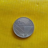 Аруба 25 центов 1998, фото №3
