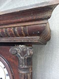 Старинные настенные часы GUSTAV BECKER  (на реставрацию), фото №3