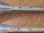 Дві виделки з ініціаліми HN Christofle Франція 1844-1862 "91", вага двух 129 грм., фото №9