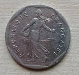 Франция 2 франка, 1979 г., фото №3