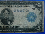 5 долларов 1914 (7-G), фото №4