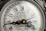 Настольные часы в оловянном корпусе Mercedes Electronic. Германия (0507), фото №5