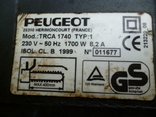 Електропила PEUGEOT 1700W  з Німеччини, фото №10