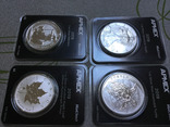 Комплект монет США, Канада, Британия, Ниуэ 2019 г. 4 унц. (В связи с невыкупом)., фото №2