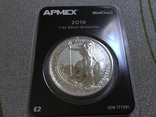 Комплект монет США, Канада, Британия, Ниуэ 2019 г. 4 унц. (В связи с невыкупом)., фото №5